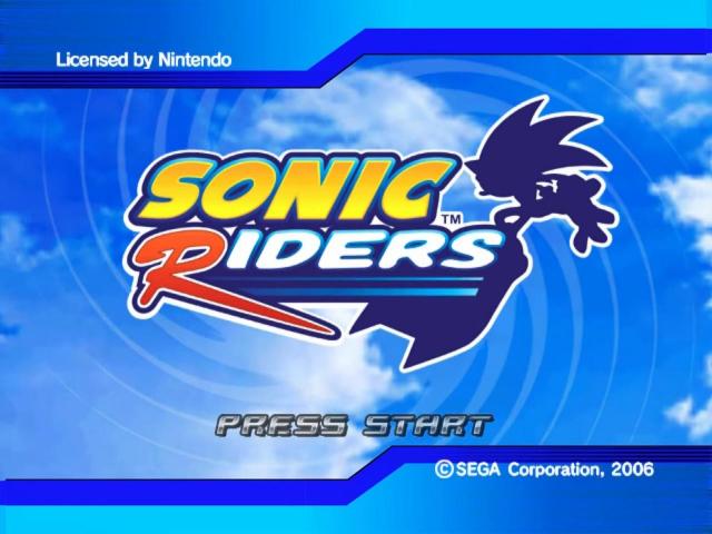 Sonic Riders DX — sstitle (WOR)