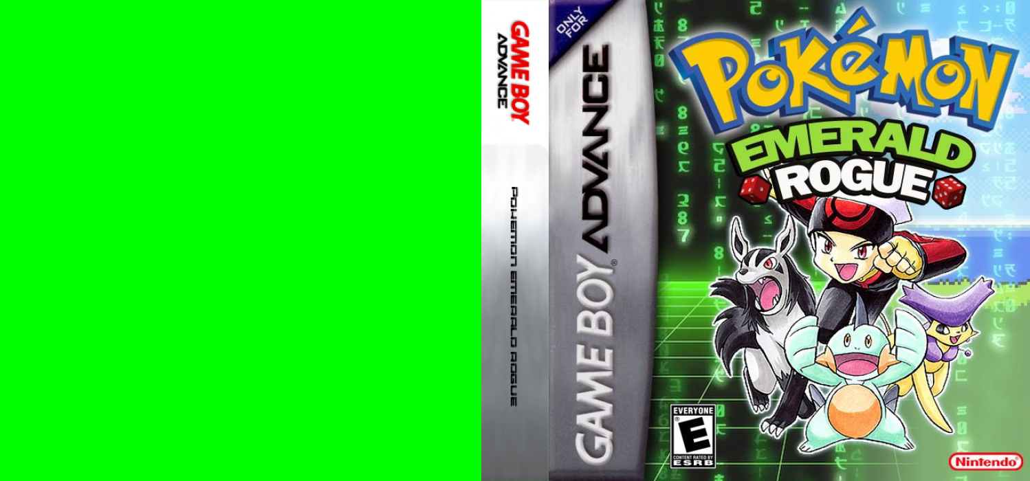 Pokémon Emerald Rogue — box-texture (US)