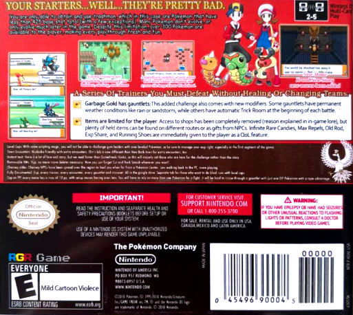 Pokemon : GarbageGold — box-2D-back (WOR)