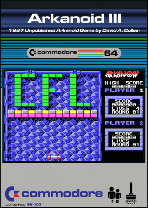 Arkanoid III box art