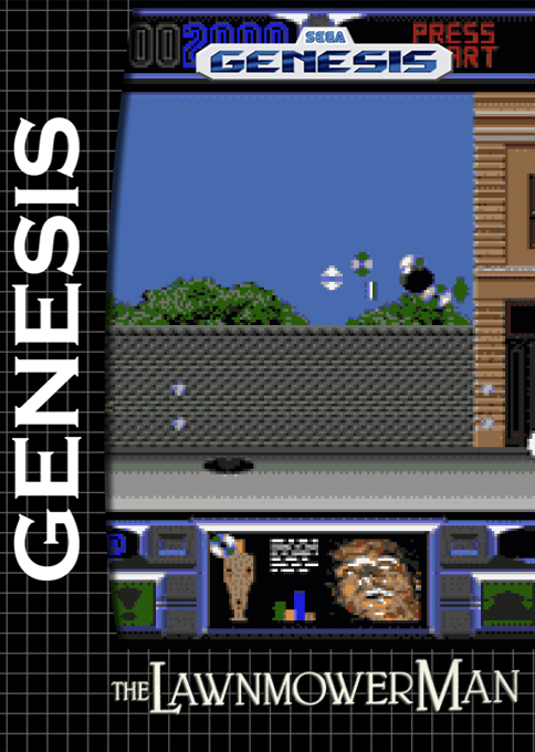 The Lawnmower Man — box-2D (SS)