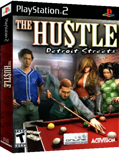 Hustle, The - Detroit Streets — box-3D (US)