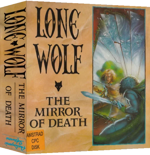 Lone Wolf - The Mirror Of Death — box-3D (EU)