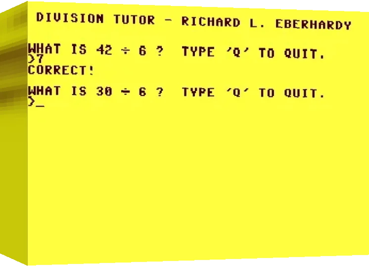 Division Tutor — box-3D (WOR)