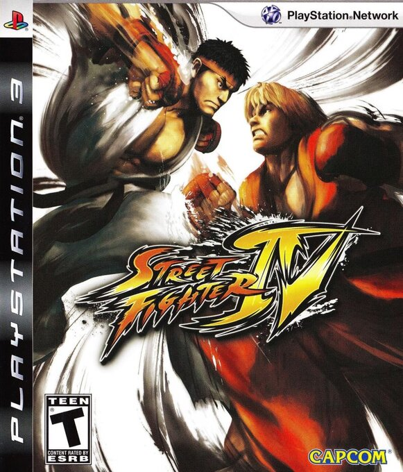 Street Fighter 4 box art