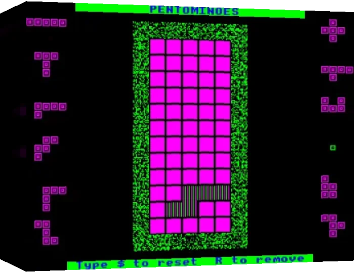 Pentominoes — box-3D (WOR)