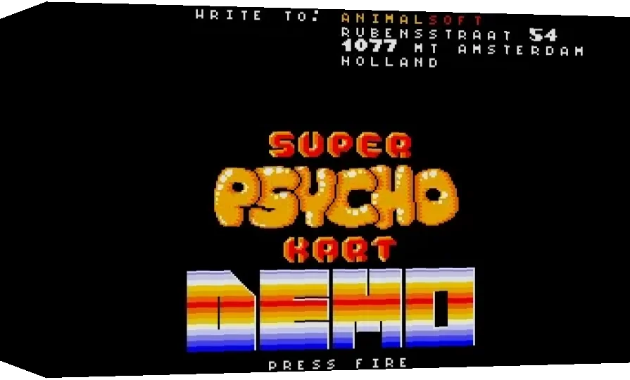 Super Psycho Kart — box-3D (WOR)