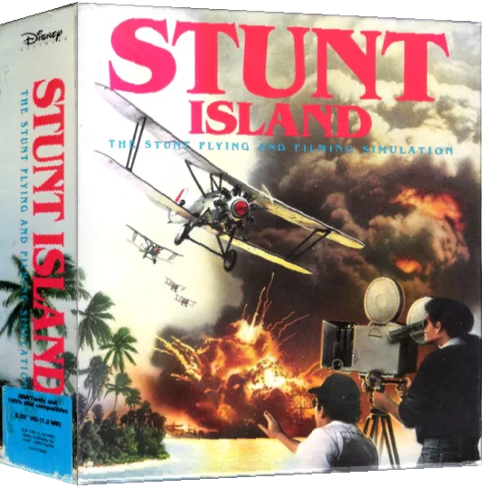 Stunt Island — box-3D (US)