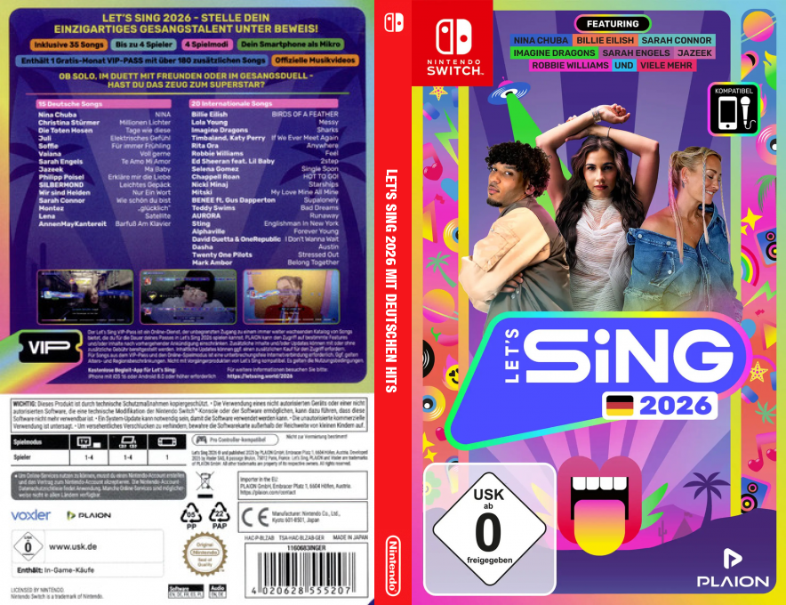 Let's Sing 2026 — box-texture (DE)