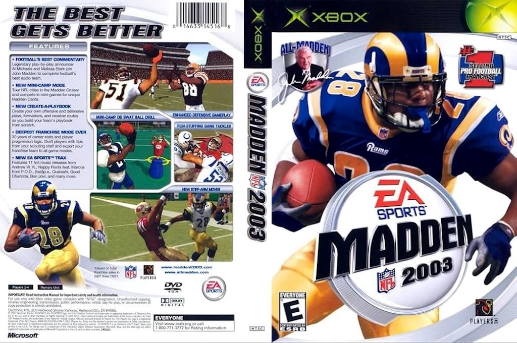 Madden NFL 2003 — box-texture (US)