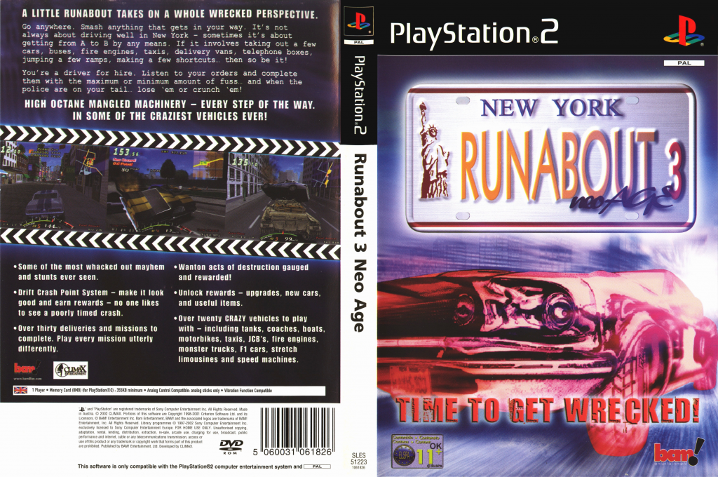 Runabout 3 Neo Age — box-texture (EU)