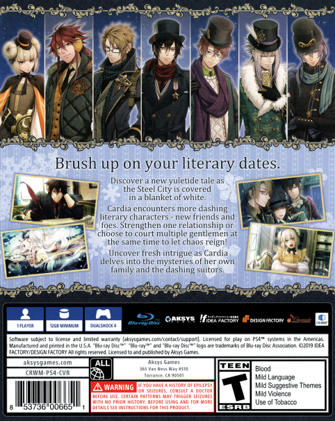 Code - Realize - Wintertide Miracles — box-2D-back (US)