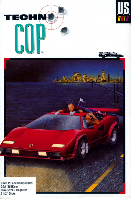 Techno Cop box art