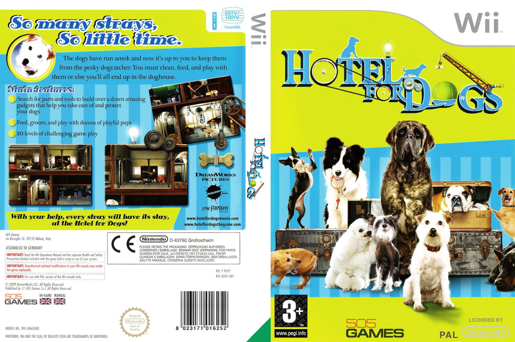 Hotel for Dogs — box-texture (UK)