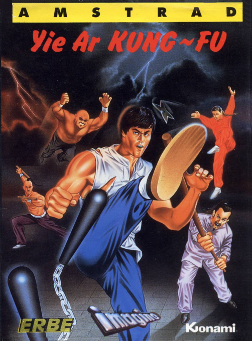Yie Ar Kung-Fu — box-2D (SP)