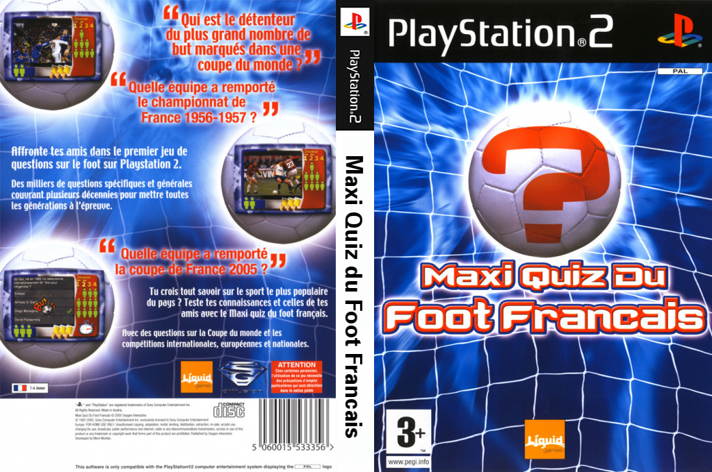 Great British Football Quiz, The — box-texture (FR)