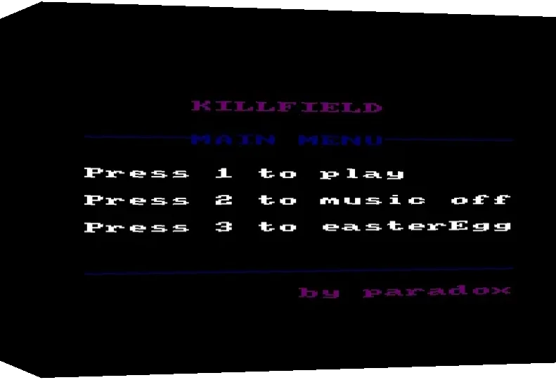 Killfield — box-3D (WOR)