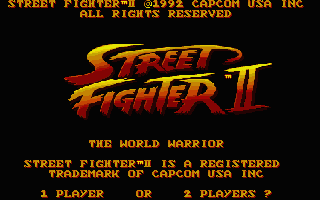 Street Fighter 2 — sstitle (EU)