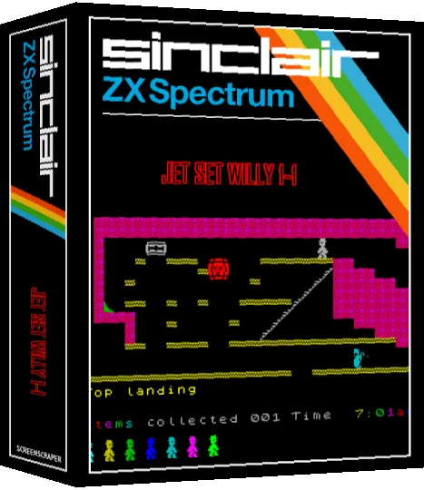 Jet Set Willy 1-1 — box-3D (SS)