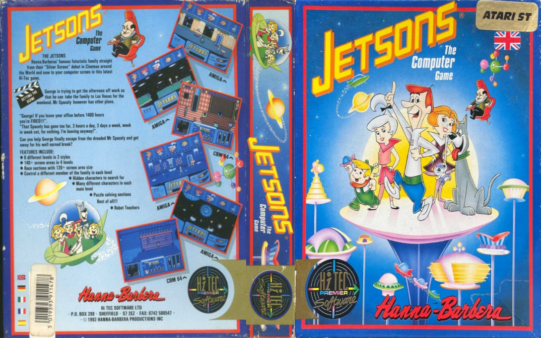 Jetsons - The Computer Game — box-texture (EU)