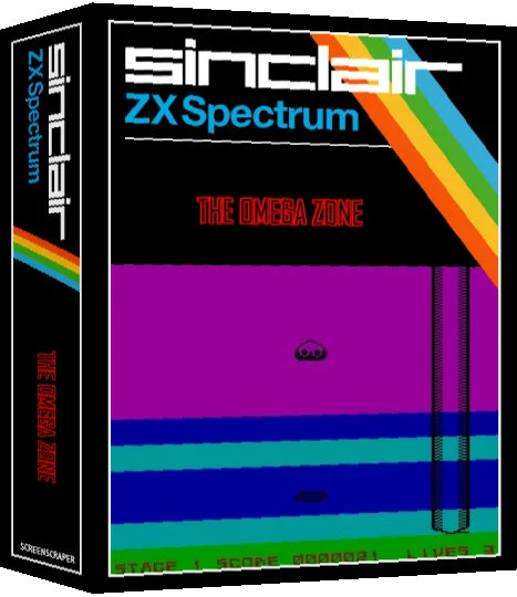 The Omega Zone — box-3D (SS)