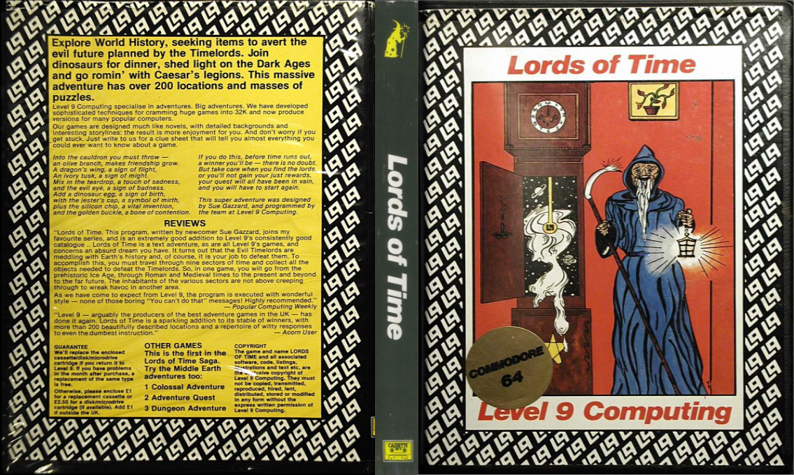 Lords Of Time — box-texture (EU)