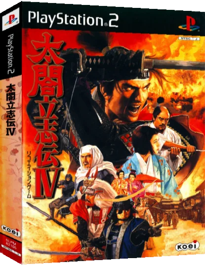 Taikou Risshiden 4 — box-3D (JP)