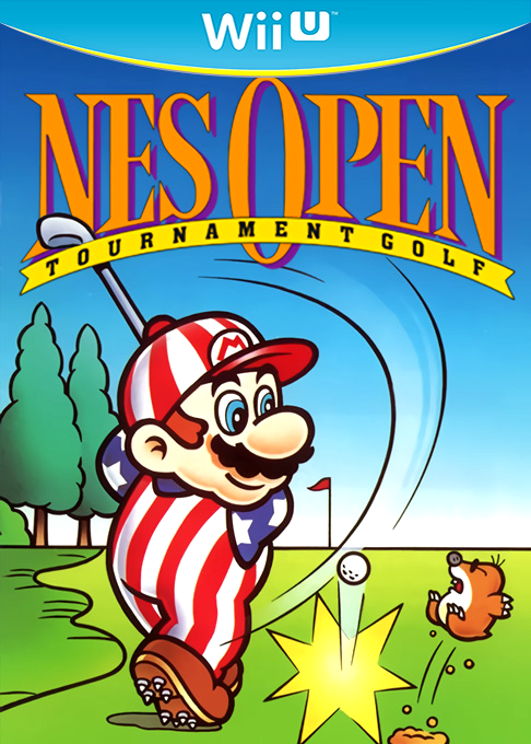 Mario Open Golf box art