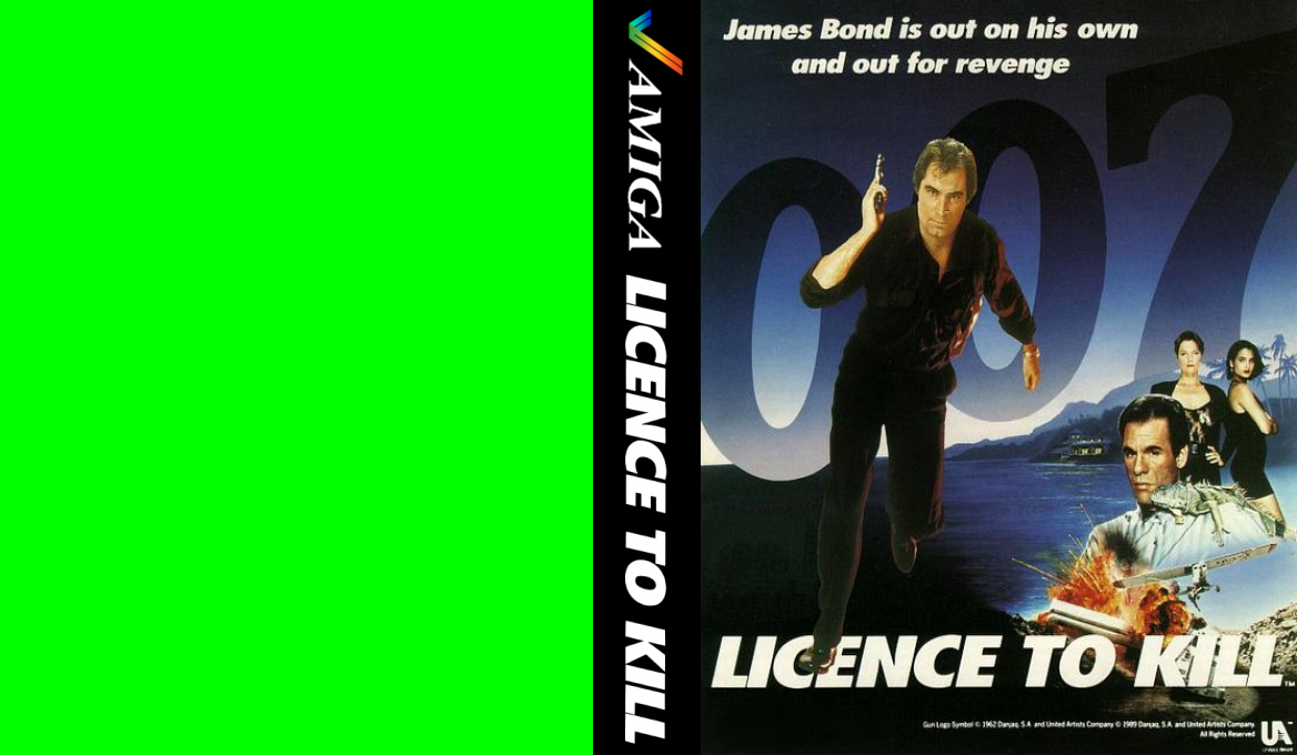 James Bond 007 - Licence to Kill — box-texture (EU)