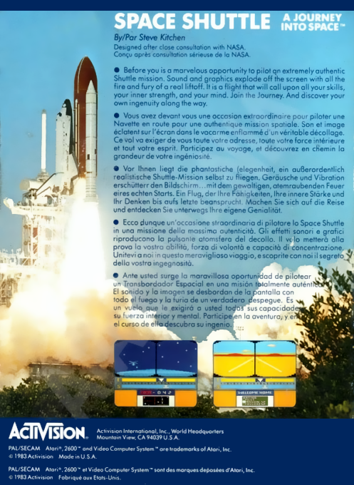 Space Shuttle - A Journey Into Space — box-2D-back (EU)