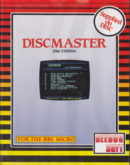 Discmaster box art