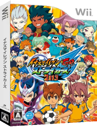 Inazuma Eleven Go - Strikers 2013 — box-3D (JP)