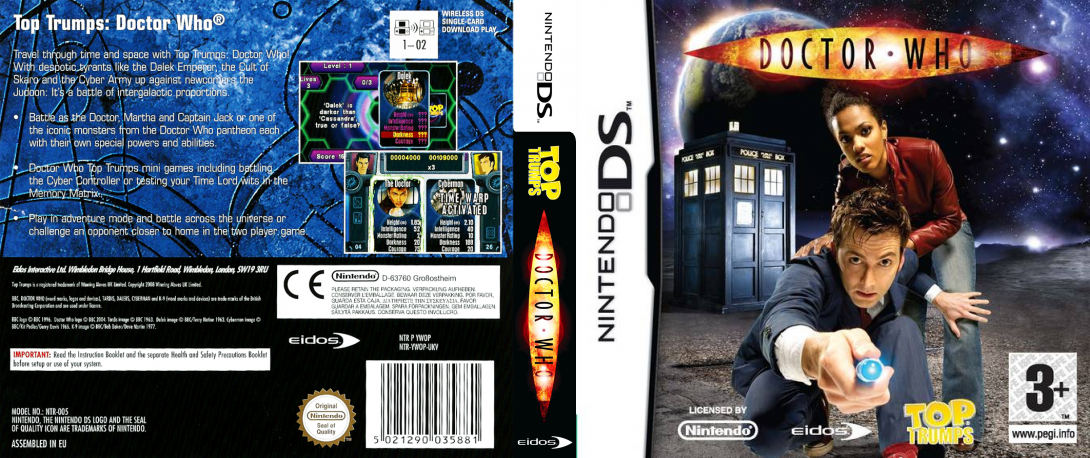 Top Trumps - Doctor Who — box-texture (EU)