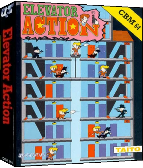 Elevator Action — box-3D (EU)