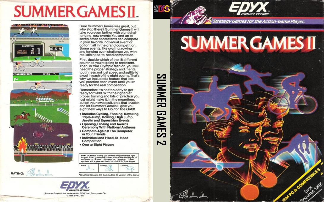 Summer Games 2 — box-texture (US)
