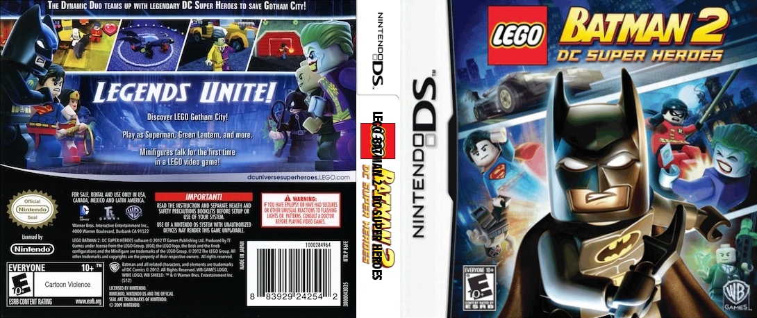 LEGO Batman 2 - DC Super Heroes — box-texture (US)