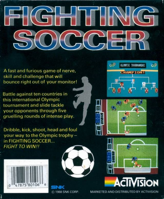 Fighting Soccer — box-2D-back (EU)