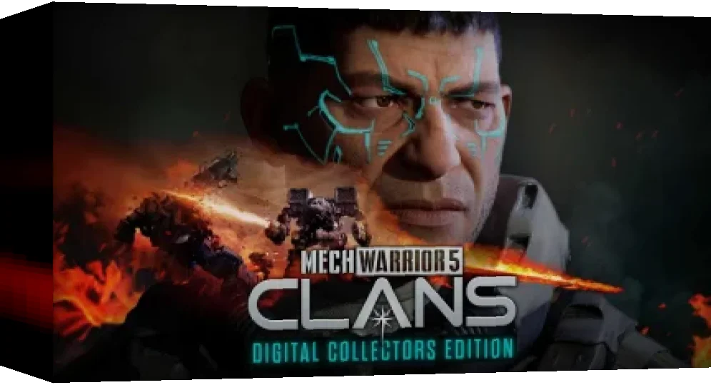 MechWarrior 5: Clans - Digital Collectors Edition — box-3D (WOR)