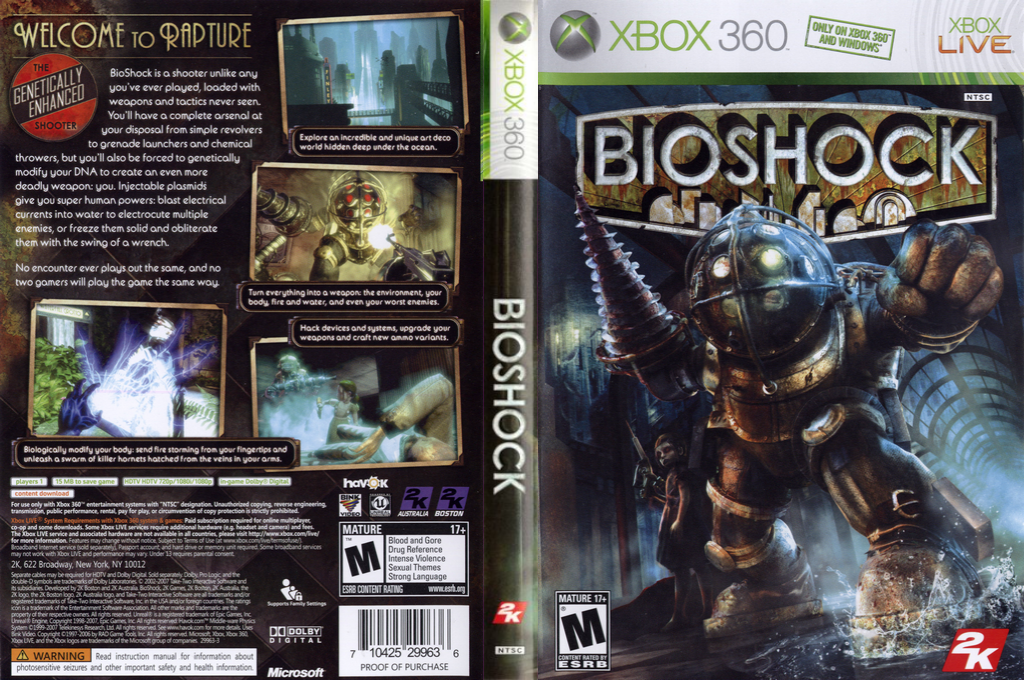BioShock — box-texture (US)