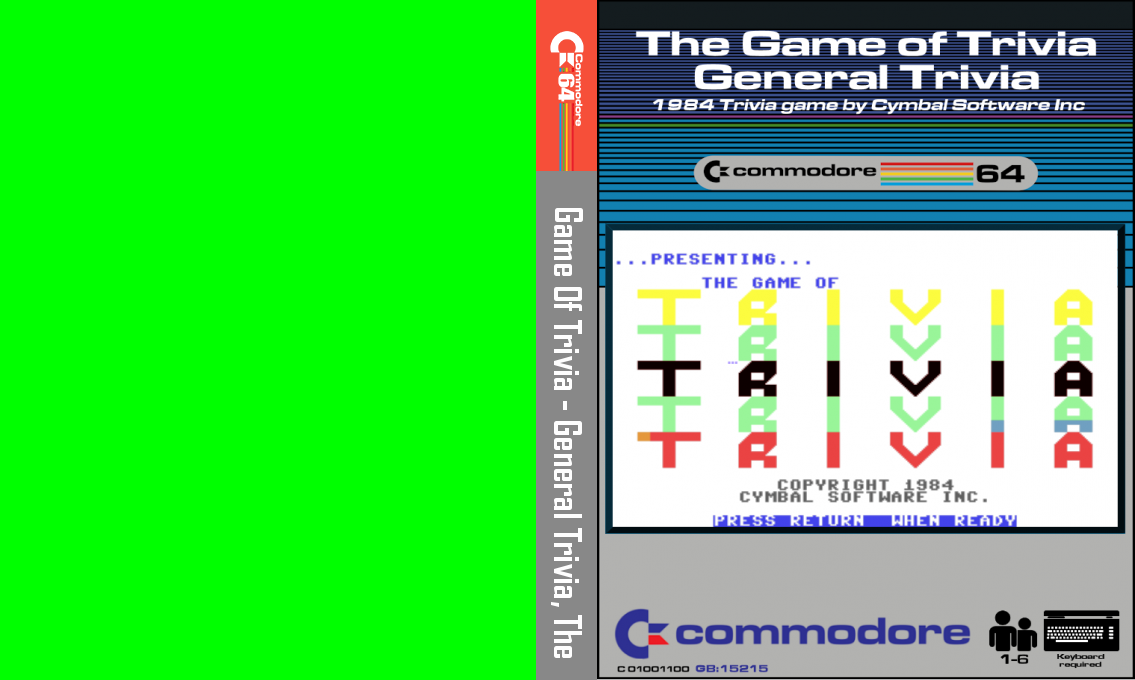 The Game of Trivia : General Trivia — box-texture (CUS)