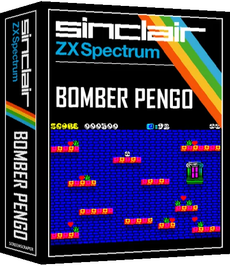 Bomber Pengo — box-3D (SS)