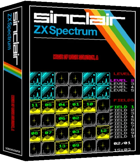 Magic Of Logic Solution, A — box-3D (SS)