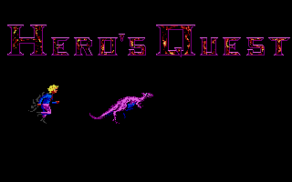 Hero's Quest - So You Want To Be A Hero — sstitle (WOR)