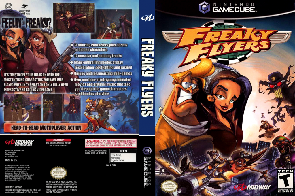 Freaky Flyers — box-texture (US)