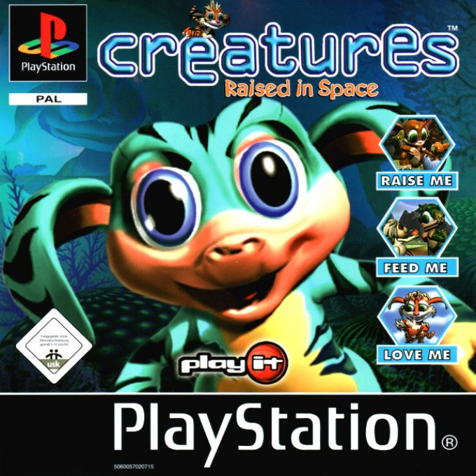 Creatures - Raised in Space — box-2D (DE)