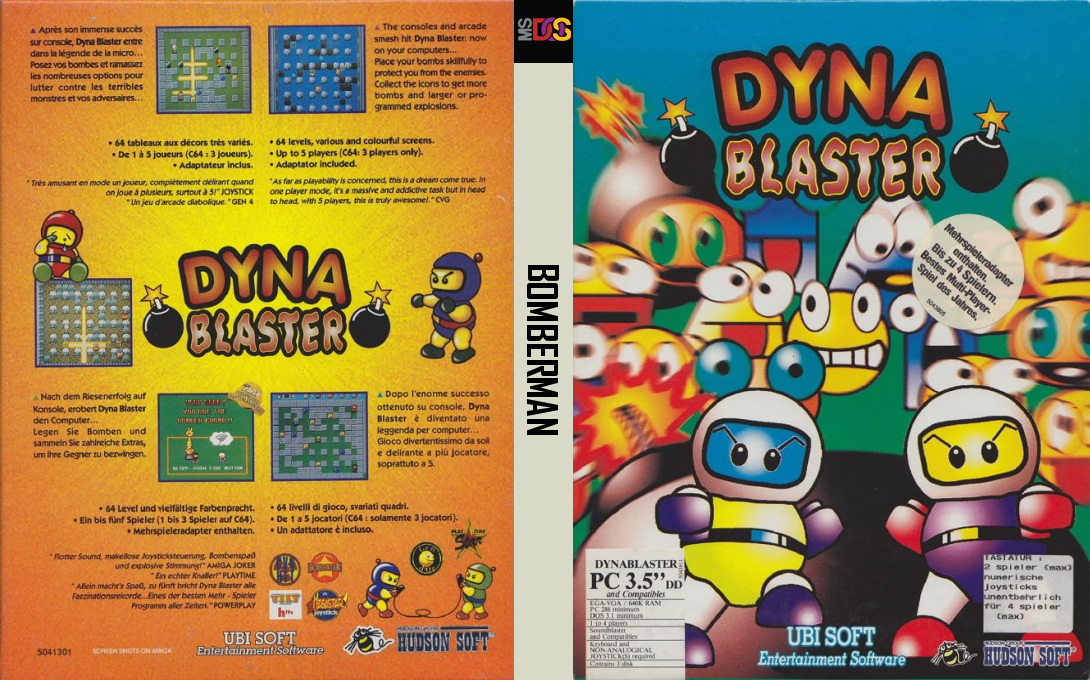 Dyna Blaster — box-texture (EU)