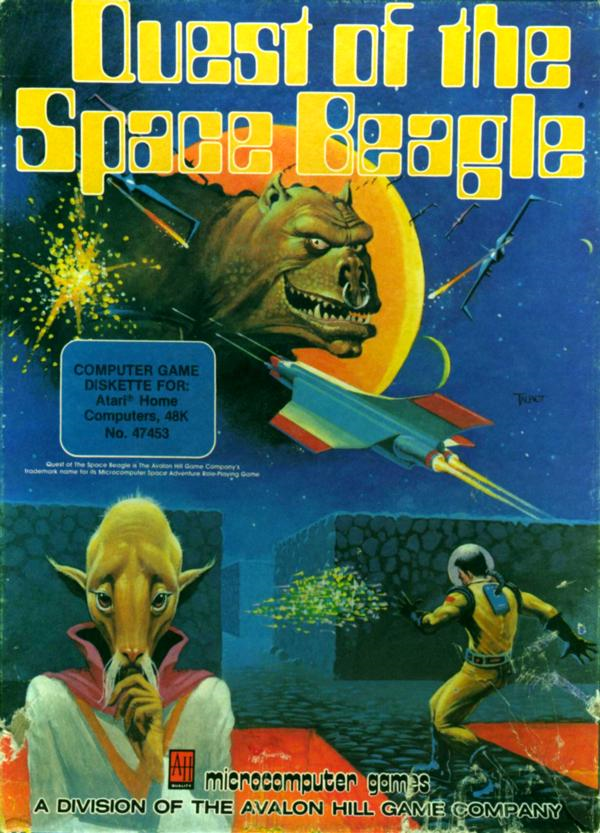 Quest Of The Space Beagle, The box art