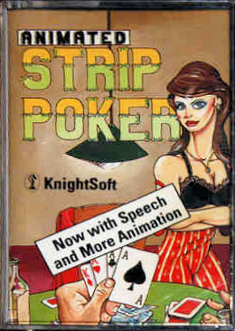 Animated Strip Poker box art