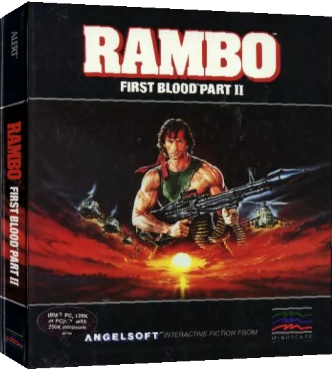 Rambo - First Blood Part 2 — box-3D (US)