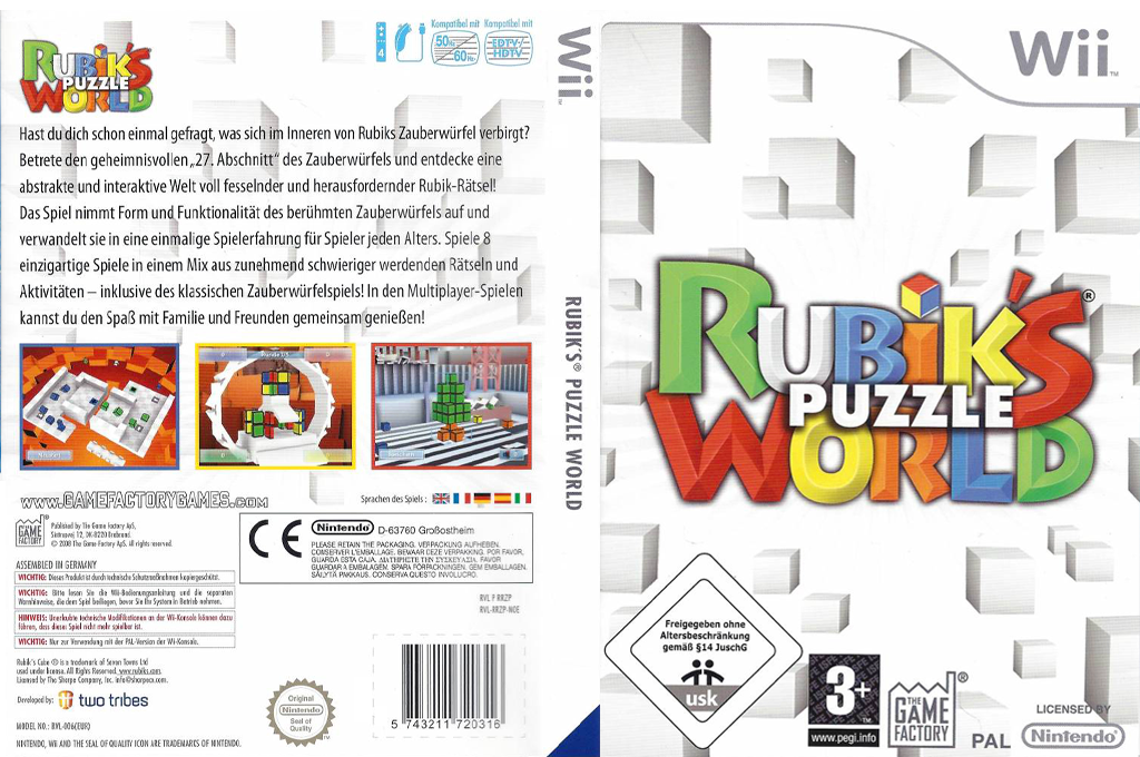 Rubik's Puzzle World — box-texture (DE)